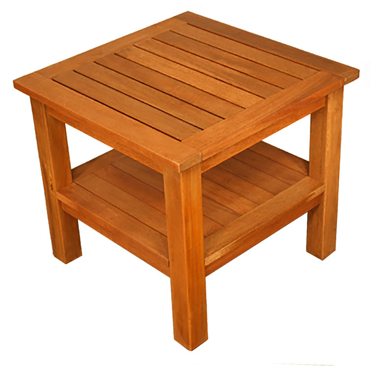 Highland Dunes Whitton 18'' Tall Solid Wood End Table Wayfair